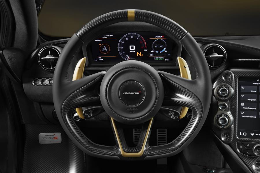 Панель приборов McLaren MSO 720S Coupe Dubai 2017 года  (фото 5 из 11)